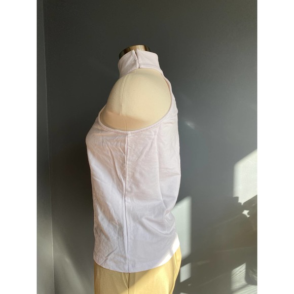 Bebe white one shoulder top, XS - Picture 9 of 11